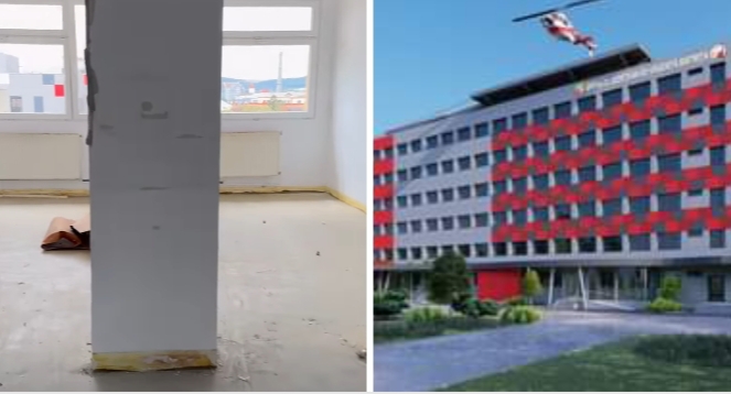  Au demarat lucrările de modernizare a clădirii actuale a Spitalului Clinic Județean de Urgență Bistrița. VIDEO