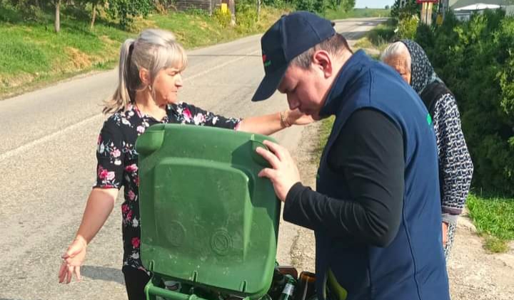  Miercuri, 14 august,  se colectează pubela sau sacul verde în municipiul Bistrița și cartiere