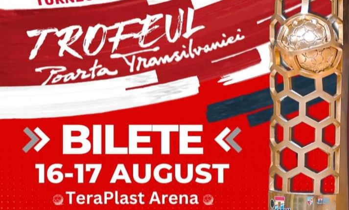  Handbal: Astăzi se pun în vânzare biletele pentru Trofeul Internațional „Poarta Transilvaniei”