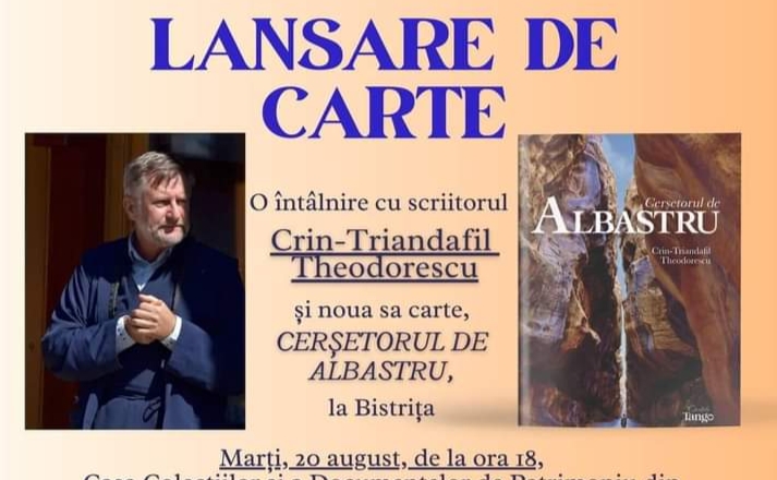  Lansare de carte „Cerșetorul de albastru” la Casa Colecțiilor și a Documentelor de Patrimoniu