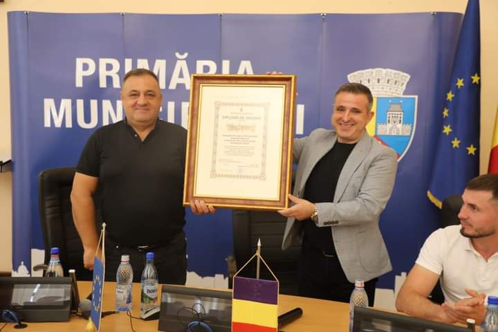  Municipiul Bistrița s-a înfrățit cu orașul basarabean Ștefan Vodă. FOTO
