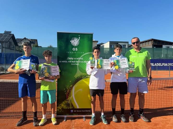  Tenis: Bistrițeanul Edward NEAGOS este vicecampion la Circuitul National FRT AQUAVIA – Trofeul GST