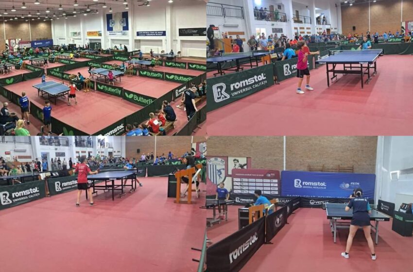  La Bistrița  se desfășoară Campionatul Național Echipe și Individual U11 la tenis de masă