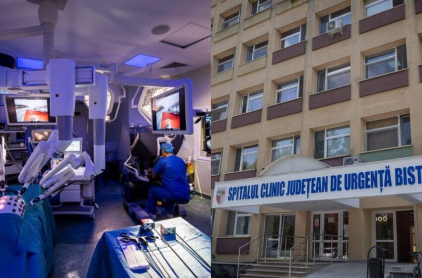  SCJU Bistrița va fi singurul spital public din țară care  va avea un robot da Vinci pentru chirurgie minim invazivă