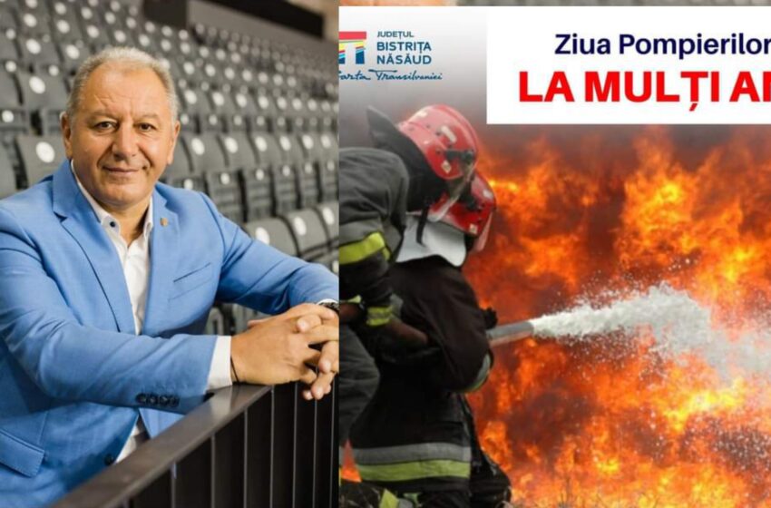  Emil Radu Moldovan: La Mulți Ani, tuturor pompierilor! Vă mulțumim pentru tot ceea ce faceți pentru a ne menține în siguranță