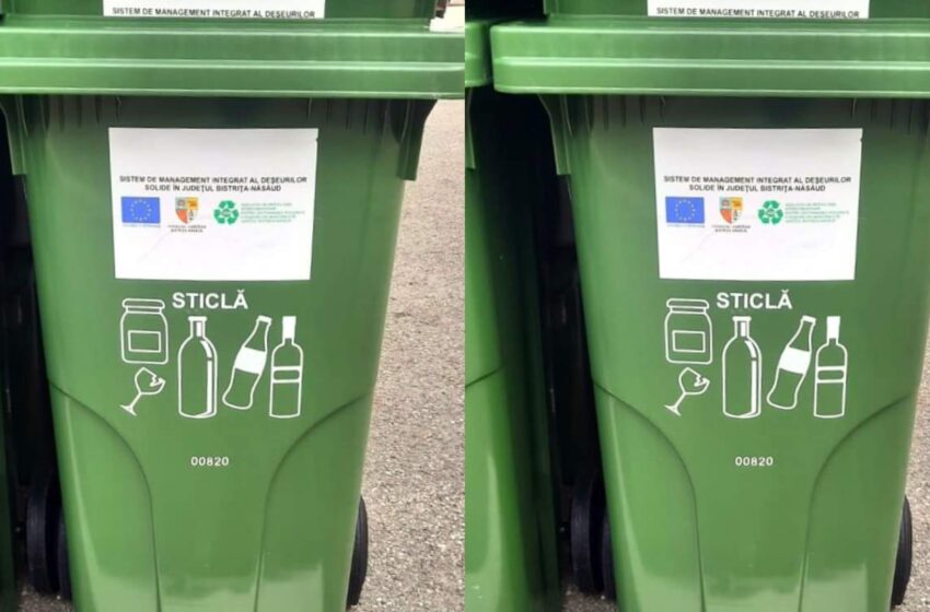  Luni, 16 septembrie2024, se colectează pubela verde pentru deșeurile reciclabile din sticlă din Comuna Budacu de Jos