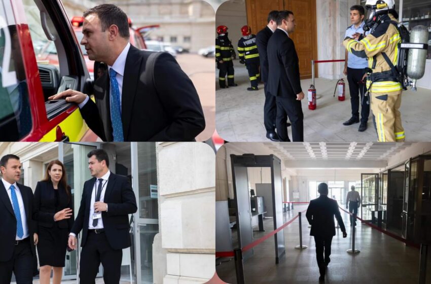  Daniel Suciu: Am vrut să mă asigur că doamna Cornelia, angajata noastră, este bine după incendiul din Parlament. FOTO