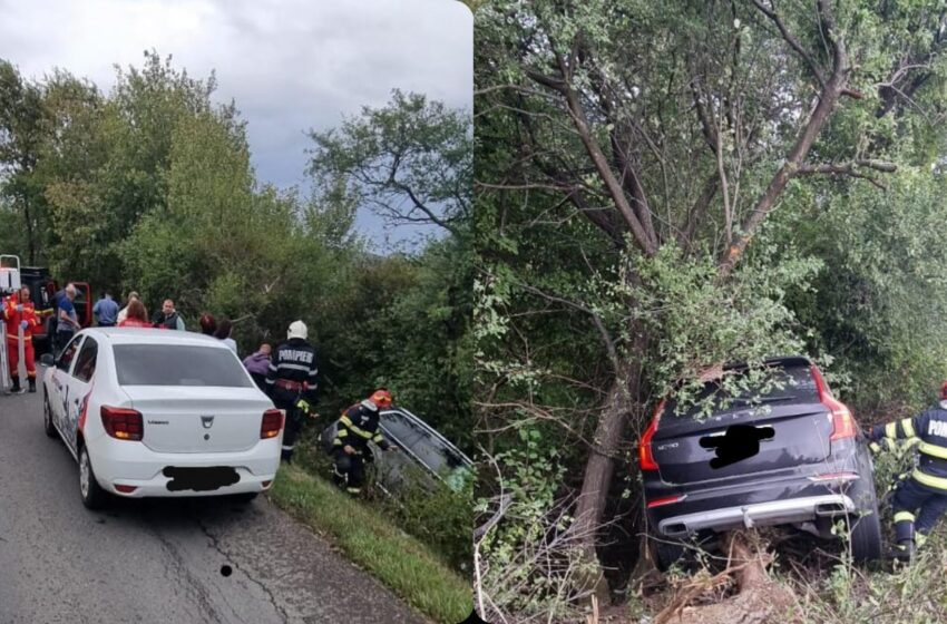  Accident rutier pe Dealul Târgului! Doi copii și mama acestora au ajuns la spital!