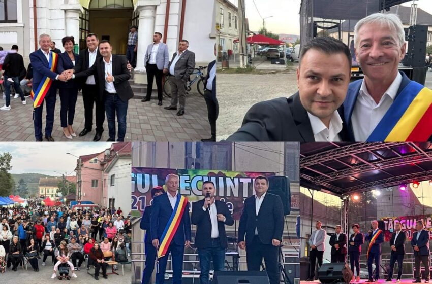 Daniel Suciu: Din 2007 nu am lipsit niciodată de la Târgul Lechinței, din respect pentru oamenii acestei comune minunate și mai ales din respect pentru Romeo Florian. FOTO