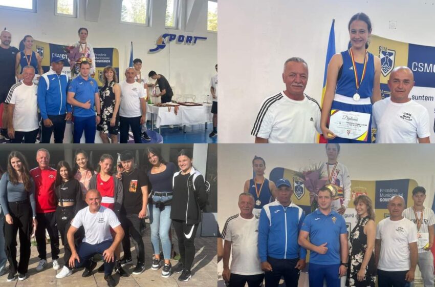  Medalii de Aur, Argint și Bronz, pentru sportivele de la CSM Bistrița, la Campionatul Național de Box. FOTO