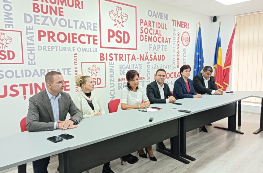  PSD Bistrița-Năsăud și-a prezentat candidații pentru alegerile parlamentare
