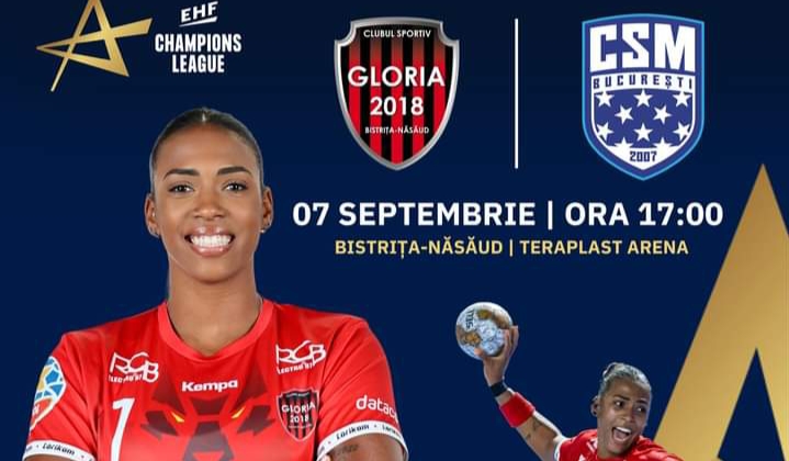  Gloria 2018 debutează în Liga Campionilor contra campioanei României, CSM București