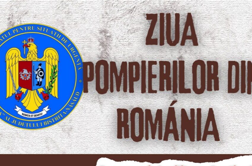  ISU Bistrița-Năsăud va marca vineri, 13 septembrie, Ziua Pompierilor din România