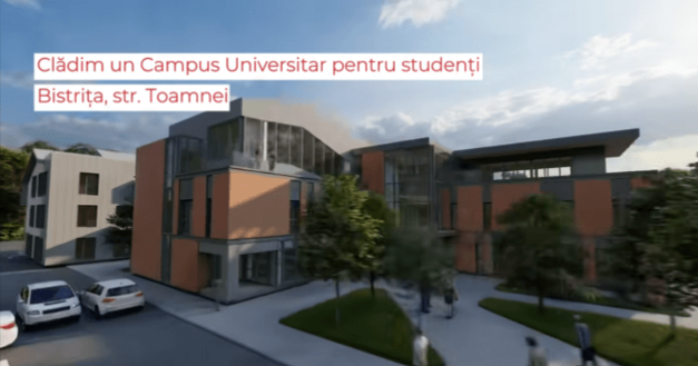  Emil Radu Moldovan: Clădim un campus universitar pentru studenți, la Bistrița. VIDEO