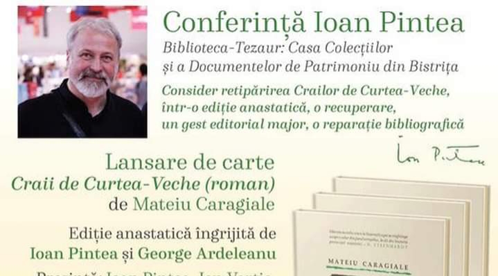  Conferință Ioan Pintea la Festivalul Internațional de Carte Transilvania, Cluj, 2024