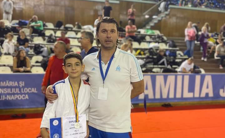  Edy Gerendi de la Drumarul Bistrița e Vicecampion Național de Judo. FOTO