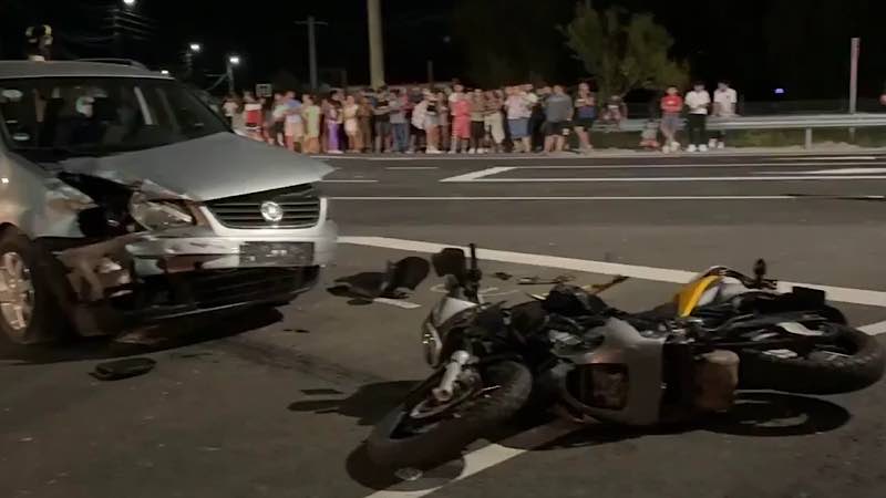  Accident între o mașină și o motocicletă la Căianu Mic! O femeie a decedat în drum spre spital!