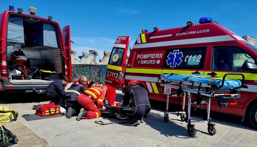  Accident teribil în Pasul Tihuța. Două microbuze implicate, s-a activat planul roșu de intervenție