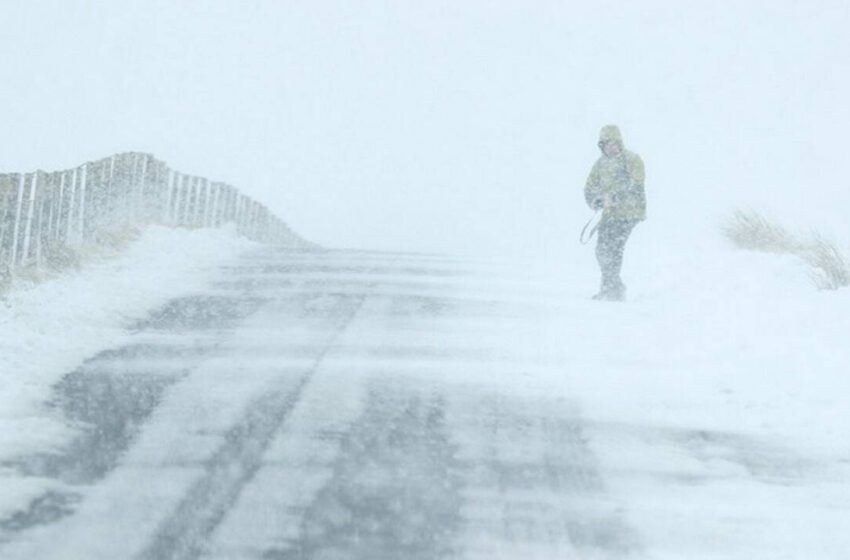  Cod Galben de lapoviță, ninsori și vânt puternic în zona montană a județului Bistrița-Năsăud