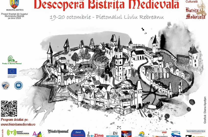  Activități dedicate tinerilor – „Descoperă Bistrița Medievală”