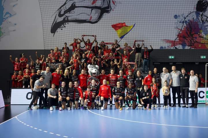  Handbal: Victorie la 8 goluri diferență, scor 34-26, pentru Gloria 2018 în fața formației Minaur Baia Mare