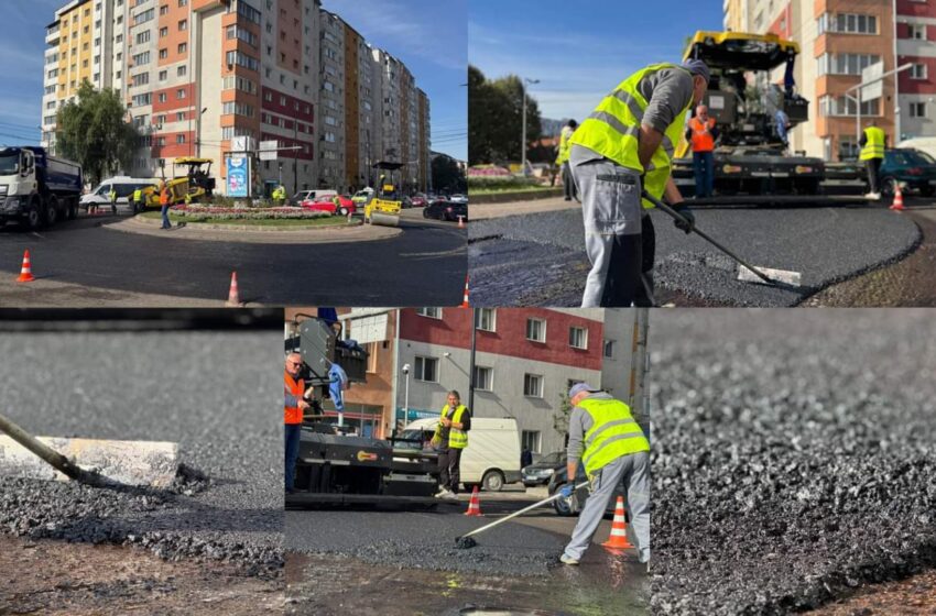  Carosabil nou in sensul giratoriu din zona Han. FOTO