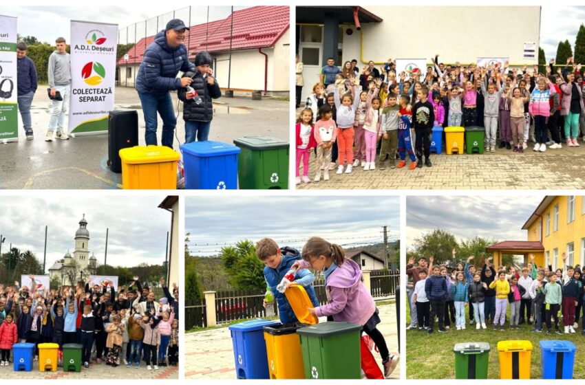  Zece școli participă la a șasea ediție a concursului „Reciclezi pentru viitorul tău”! FOTO