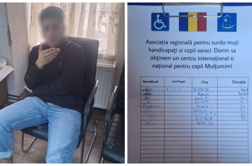  Un tânăr care reprezenta o asociație fictivă și cerea bani, prins de Poliția Locală din Bistrița
