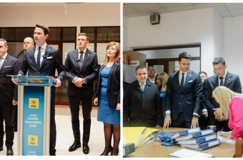  Robert Sighiartău: Sunt onorat să deschid lista PNL Bistrița-Năsăud la Camera Deputaților. FOTO