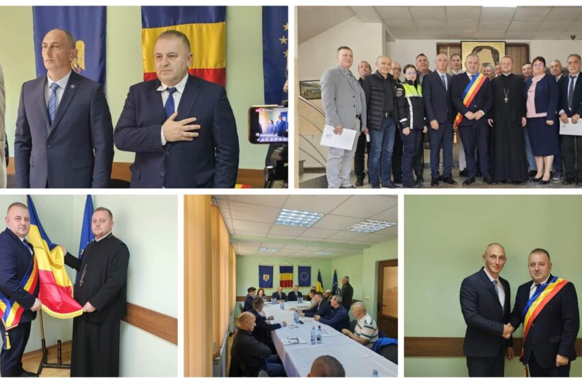  Ioan Pavelea a fost investit pentru al 3-lea mandat al comunei Coșbuc. FOTO