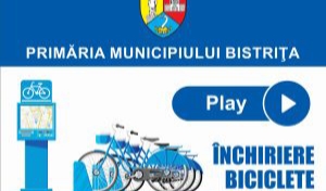  Primăria Bistrița: Sistemul pilot de închiriere a bicicletelor este funcțional