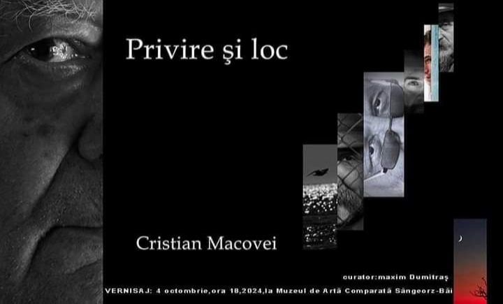  Expozitia de artă fotografică „Privire și Loc”, pe 4 octombrie, la Muzeul de Artă Comparată Sangeorz- Băi