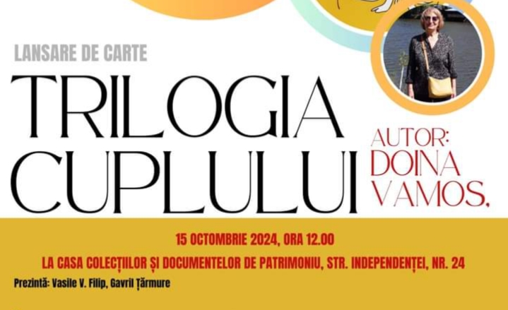  Lansare de carte „Trilogia Cuplului” la Casa Colecțiilor și a Documentelor de Patrimoniu