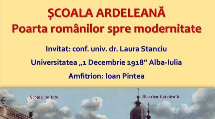 Conferința „Școala Ardeleană – poarta românilor spre modernitate” la Casa Colecțiilor și a Documentelor de Patrimoniu