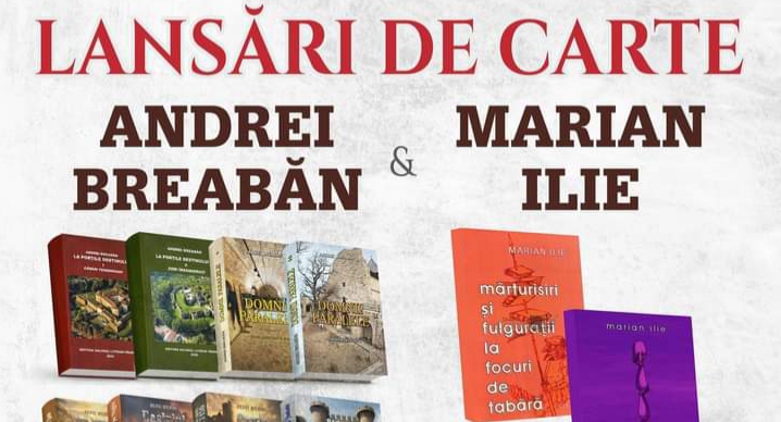  Lansări de carte Andrei Breabăn și Marian Ilie, la Casa Colecțiilor și a Documentelor de Patrimoniu