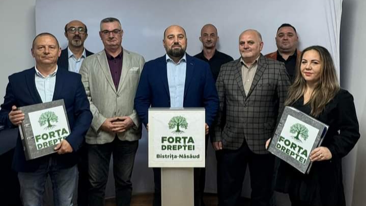  Candidații Forței Dreptei din Bistrița-Năsăud și-au depus oficial candidaturile pentru alegerile parlamentare