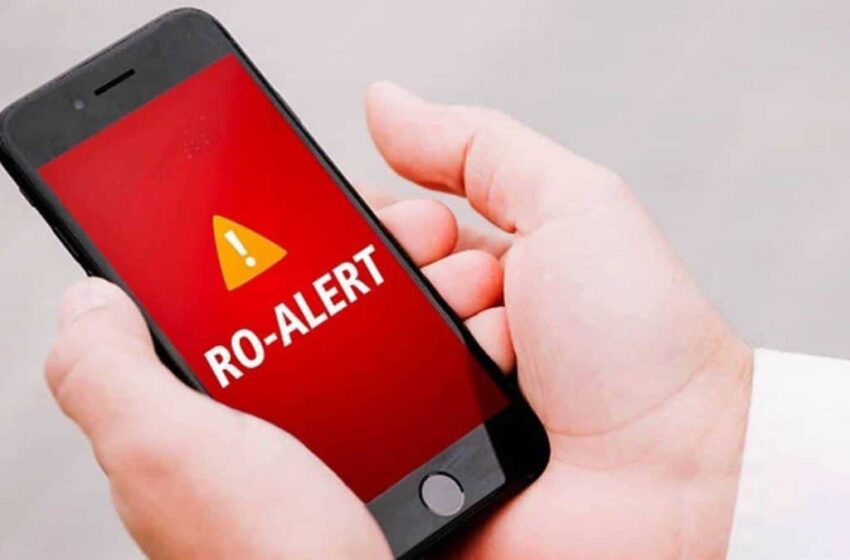  ISU Bistrița-Năsăud a trimis 40 de mesaje Ro-Alert de la începutul anului până acum