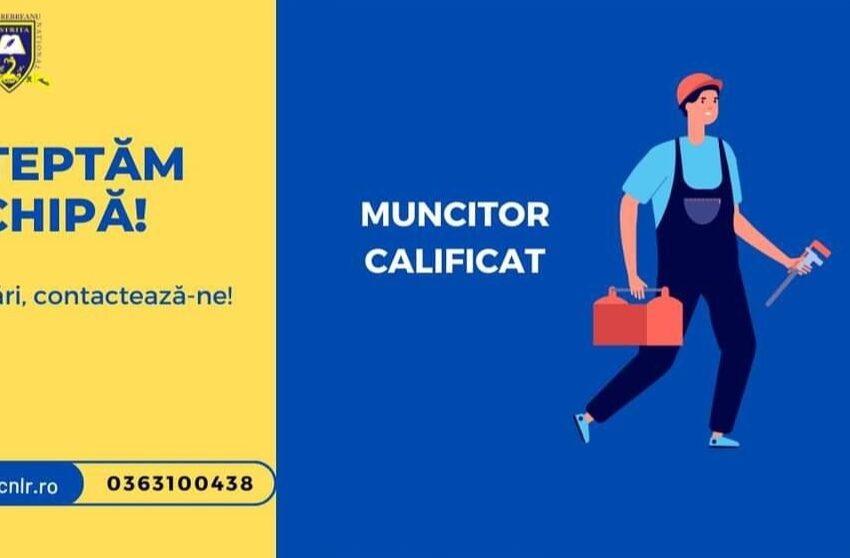  Colegiul Național „Liviu Rebreanu” Bistrița: Anunț de recrutare prin concurs pentru ocuparea postului de Muncitor Calificat