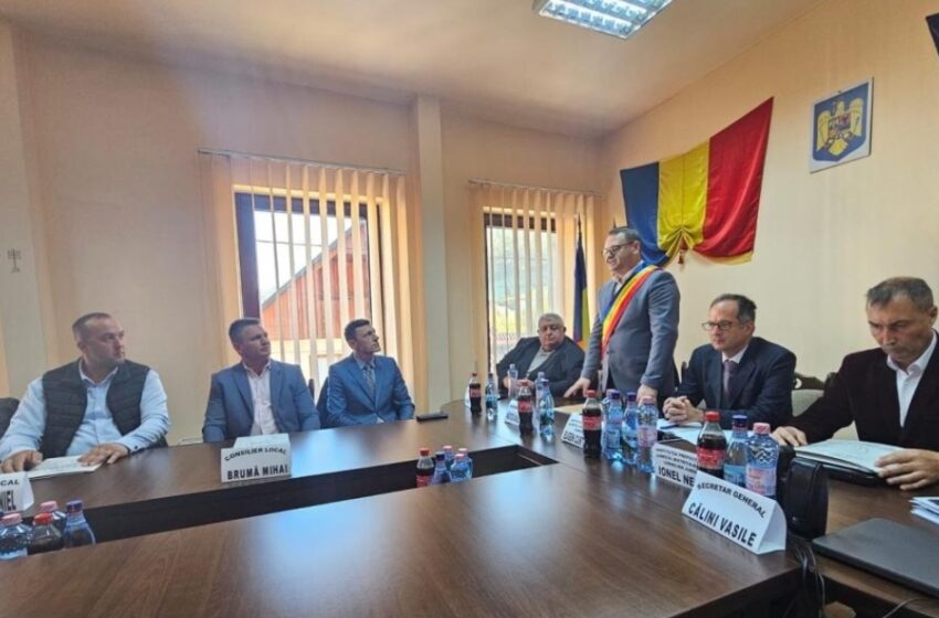  Daniel Năstuță a preluat mandatul de primar al comunei Rebra!
