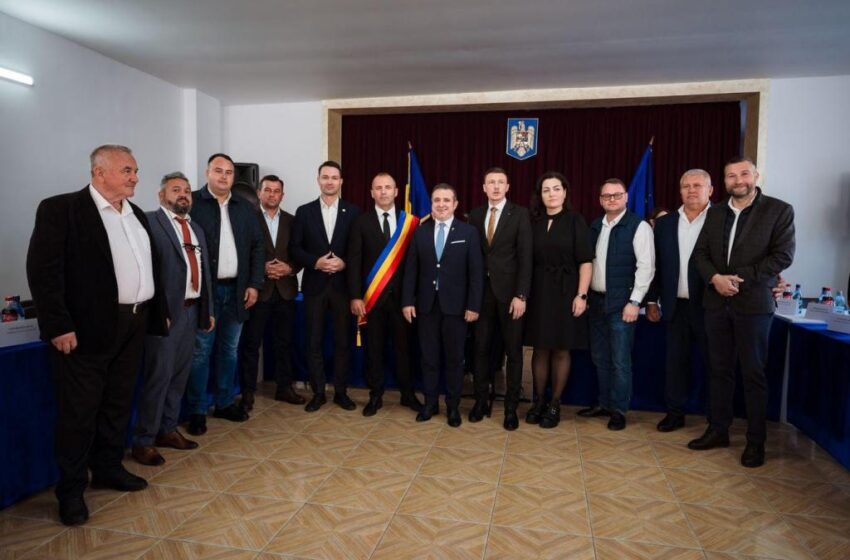  Bogdan Adrian Danci a fost investit în funcția de primar al comunei Uriu