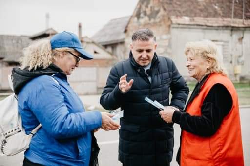  Ioan Turc s-a întâlnit cu oamenii din Sărata, Viișoara și Sigmir. FOTO