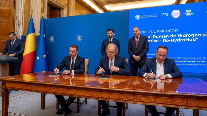  Bogdan Ivan: Am semnat astăzi o finanțare de 130 de milioane de euro pentru HUB-ul de hidrogen al României! FOTO