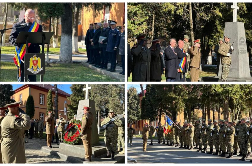  Gabriel Lazany: Dumnezeu să binecuvânteze memoria eroilor noștri și să-i ocrotească pe veteranii de astăzi. FOTO