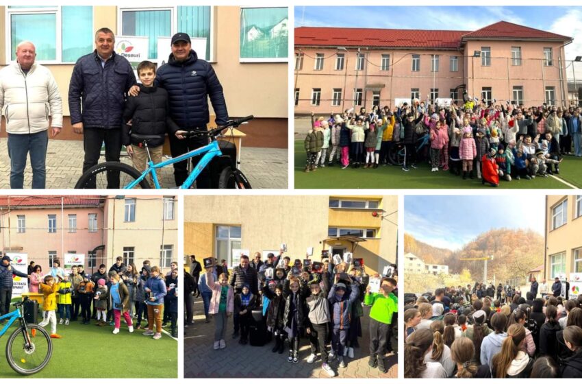  Au fost premiați elevii care au participat la cea de-a 6-a ediție a concursului școlar ”Reciclezi pentru viitorul tău!” FOTO