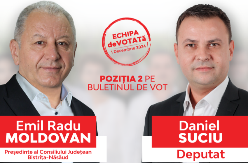 Daniel Suciu: Prin votul dumneavoastră de pe 1 decembrie, alegeți calea sigură pentru Bistrița-Năsăud!Alegeți echipa #PSD. VIDEO