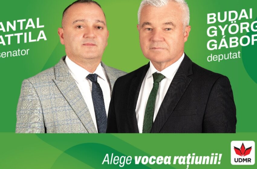  Antal Attila la Senat și Budai György-Gábor la Camera Deputaților deschid listele UDMR BN pentru Alegerile Parlamentare