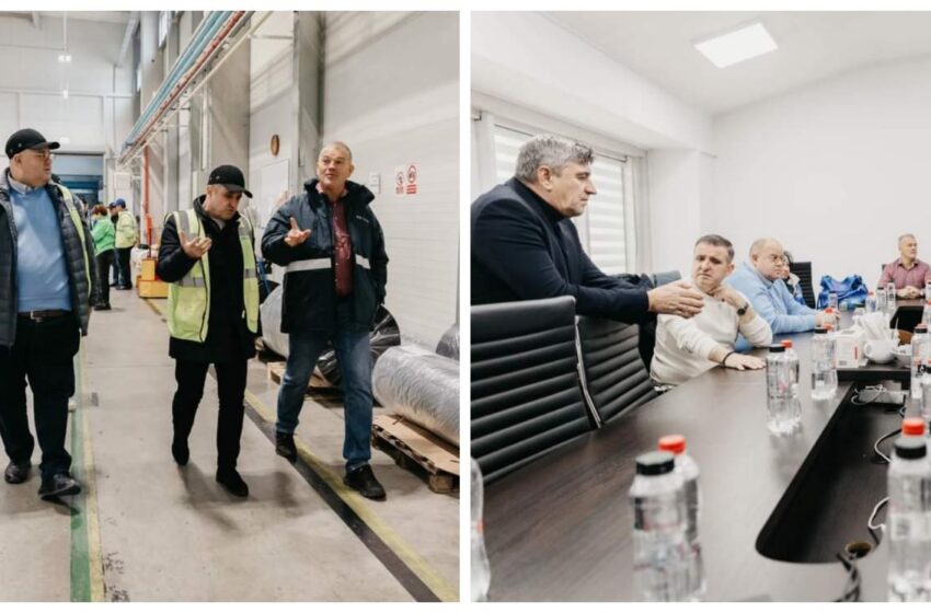  Ioan Turc: Am vizitat două societăți comerciale care sunt lideri de piață din domeniile lor: Grupul TeraPlast și TeraSteel.