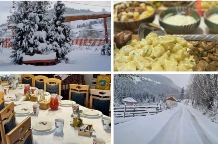  Punctul Gastronomic Vatra Cătunenilor, un loc desprins din basme cu mâncare tradițională