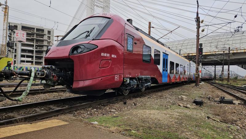  Tren electric care poate ajunge la 160km/h, pe ruta Cluj-Bistrița