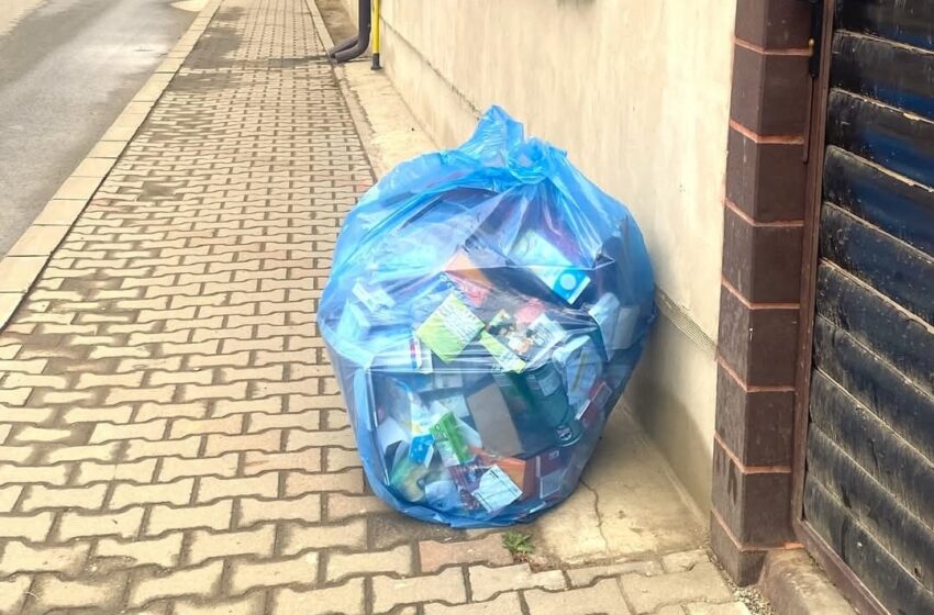  Miercuri 4 DECEMBRIE 2024, se colectează SACUL ALBASTRU pentru deșeurile reciclabile din hârtie / carton în Municipiul Bistrița și localitățile componente.